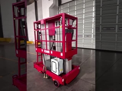 10 Meters Height Aerial Work Platform Double Mast Hydraulic Vertical Lift Table