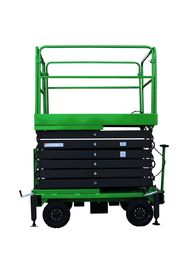 6 meters height Extension mobile hydraulic scissor lift with motorized device loading capacity at 1000Kg