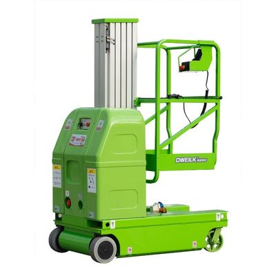 Self-propelled Aerial Work Platform Safety Vertical Lift Table With 2 Masts 7.5 Meters