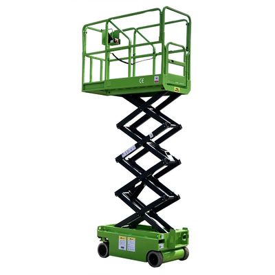 MX390S Mobile Scissor Lift Platform Hydraulic Turning Wheels Type With CE