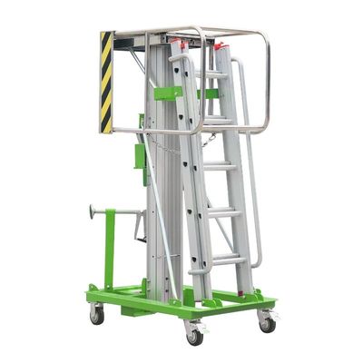 Manual Winch Elevating Lift Elevating Work Platform