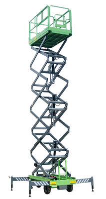 12M Mobile Scissor Lift With Pulling Device