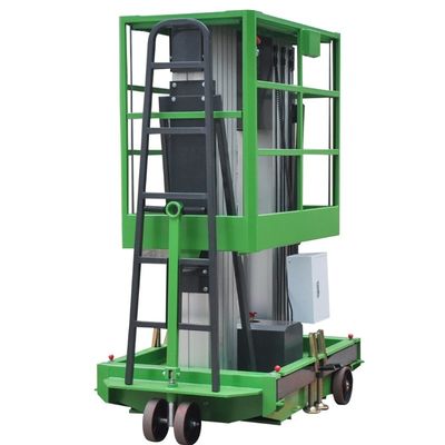 Customizable Hydraulic Lift Platform 10m Double Mast Loading Capacity 200kg