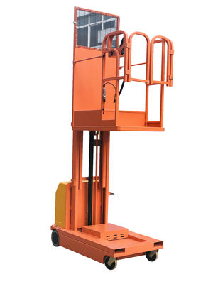 4.5m Battery Powered Full Electric Order Picker Lift Truck Self Propelled