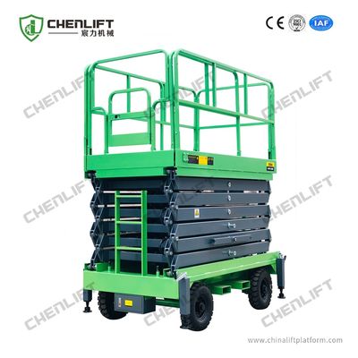 16m Height 500Kg Loading Capacity Hydraulic Lift Platform Stable Structure