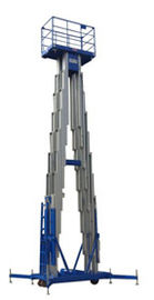 12m Quadruple Mast Elevated Aerial Work Platform 300Kg Loading