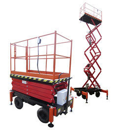 Platform Height 6000mm Hydraulic Electric Scissor Lift For Lifting 1000Kg