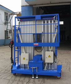 12 Workshops Industrial Mobile Aerial Work Platform With Pulling Device , 200Kg