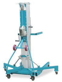 Compact / Portable Manual Material Lift with Manual One Speed Winch