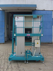 Mobile Aerial Work Platform With Triple Mast 14m And 250Kg Loading Aluminum And Explosion Proof Type