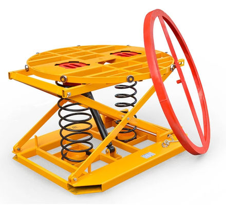 1110mm Palletpal Cargo Lift Table Lever Loader For 2000kg
