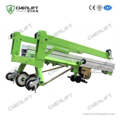 Aluminum Manual Material Lift Equipment 6 Meters 300Kg Loading Capacity