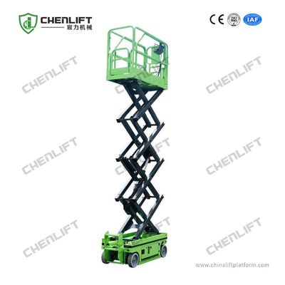 MX300S 3m 240kg Load Mini Model Self Propelled Scissor Lift With Hydraulic Turning Wheel