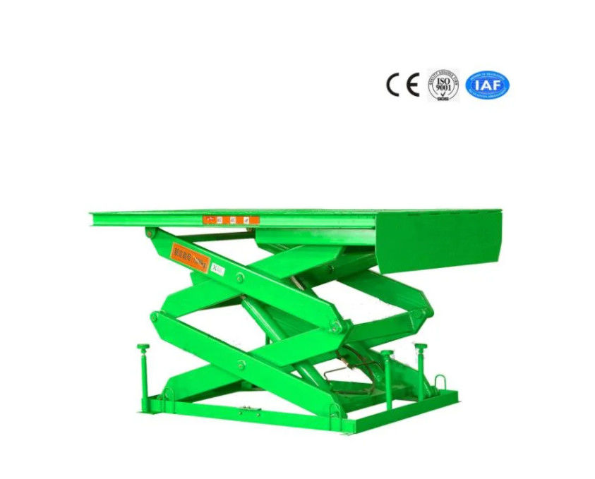 1.5M 5000Kg Heavy Duty Electrical Aerial Stationary Scissor Lift for Painting / Cleaning