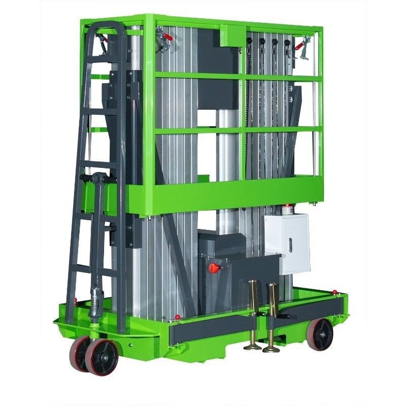 Double Mast Mobile Vertical Lifting Platform Aerial Work Platform