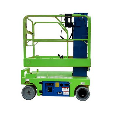 Yağsız Kendinden Tahrikli Kaldırma Tamamen Elektrikli Dikey Kaldırma Havadan Çalışma Platformu